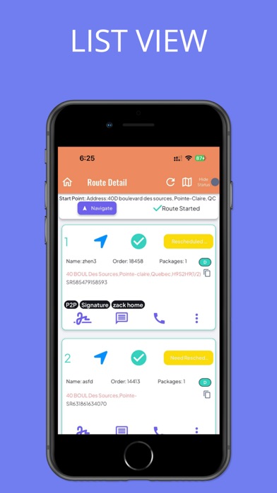 Screenshot 4 of superRoute NA App