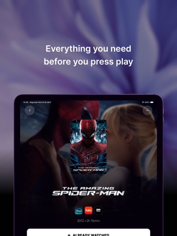 Watchfolio: Movie Tracker iPad screenshot