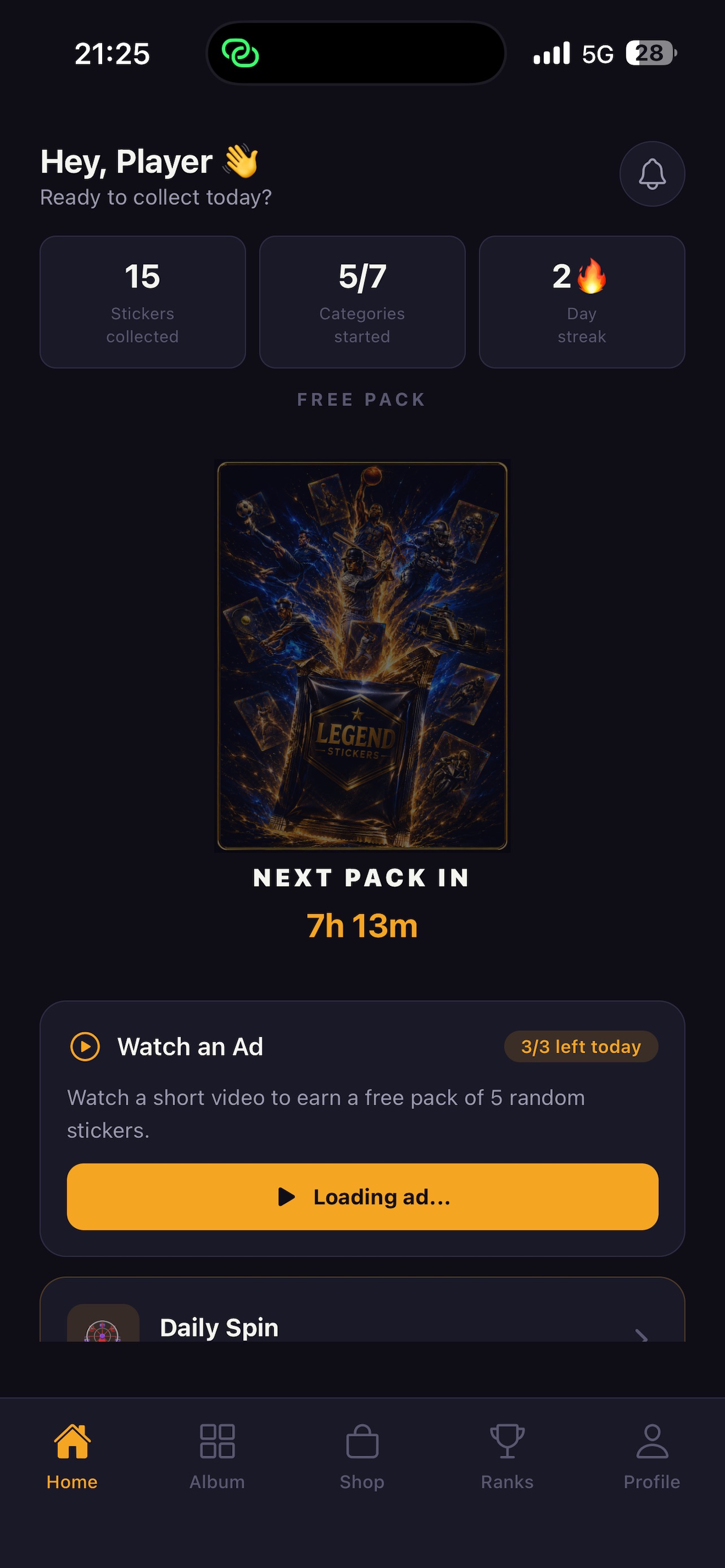 Screenshot 5 of Legend Stickers