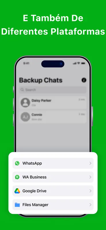 W Backup Restaurar Apagar screenshot 7 of 10