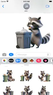 How to cancel & delete raccoon garbage stickers 4