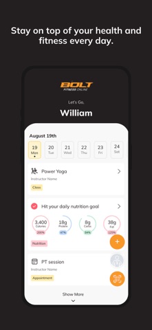 BOLT FIT ONLINE Screenshot 2 of 6
