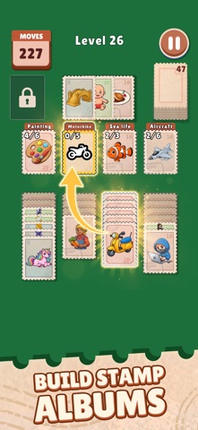 Stamp Solitaire: Card Matching iPhone screenshot