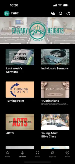 Calvary Heights Baptist Church screenshot 2