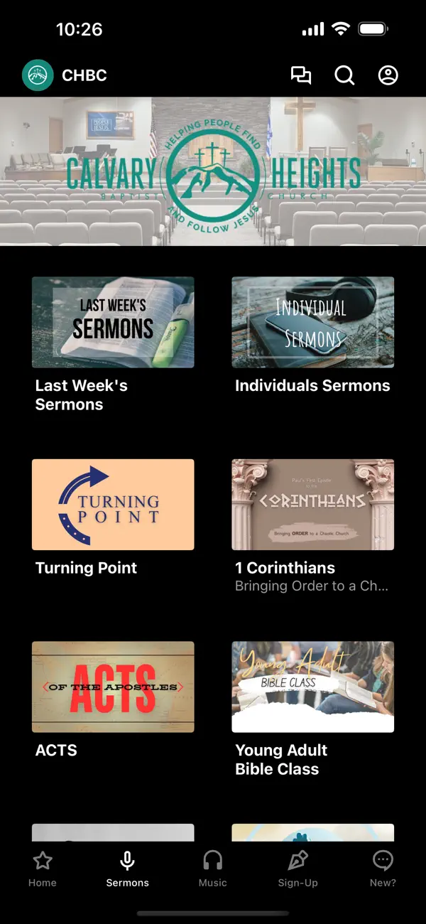 Screenshot #2 pour Calvary Heights Baptist Church
