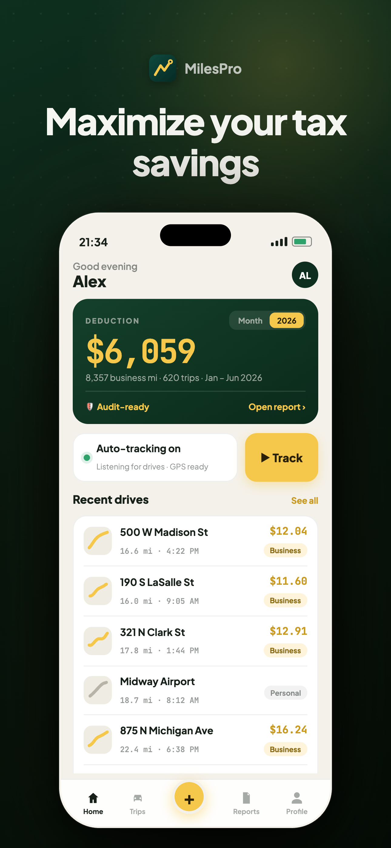 MilesPro: Mileage Tracker screenshot 2