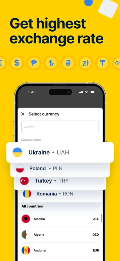 TransferGo: Money Transfer ekran görüntüsü 3 / 6