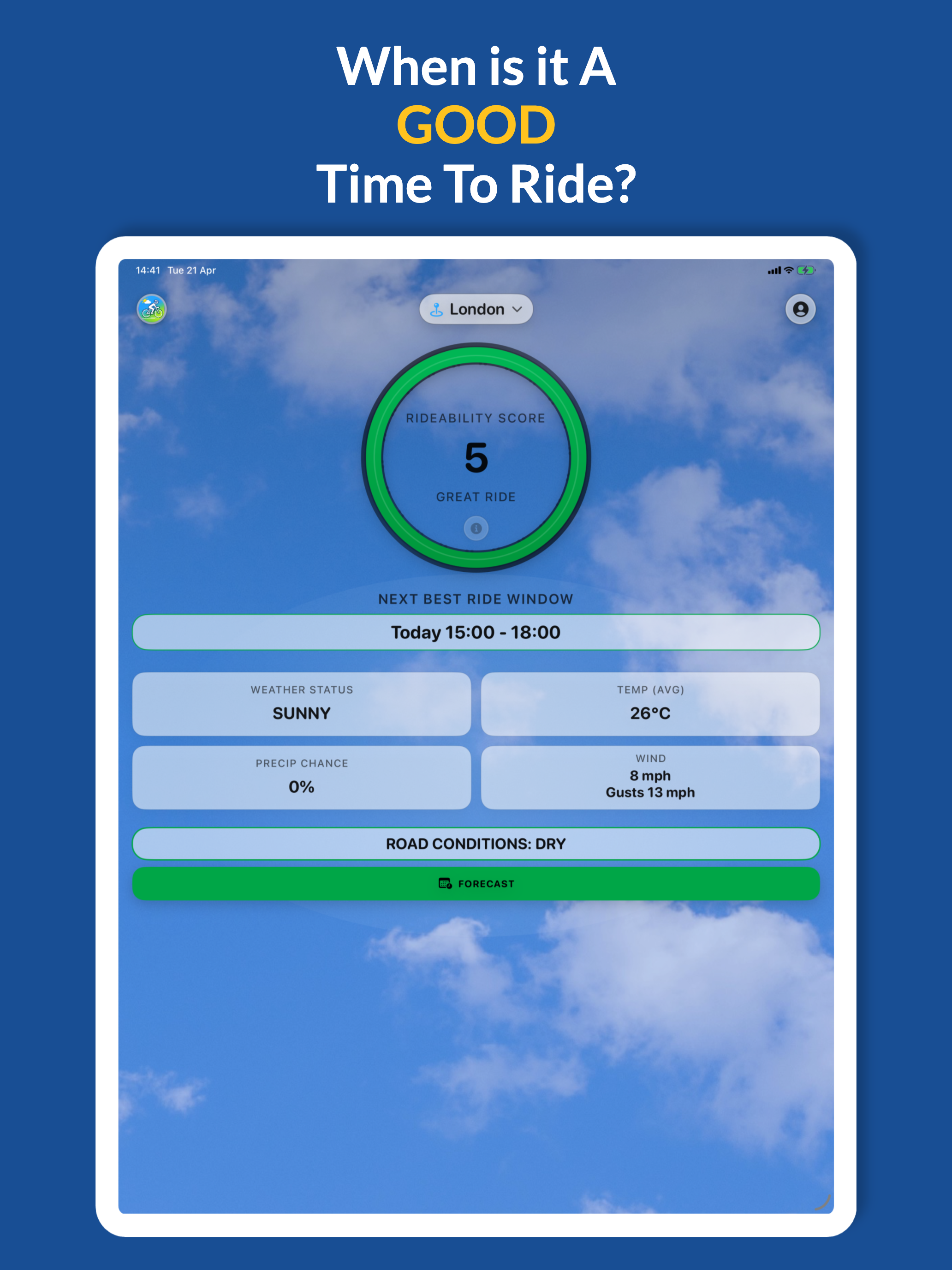 CyclistWeather