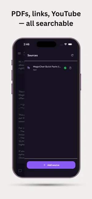 MagicChat: AI Knowledge Bot screenshot 4