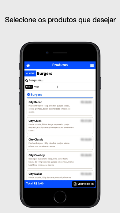 City Burger Delivery Screenshot