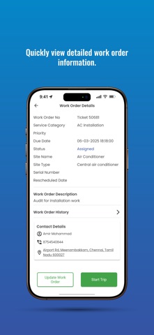 QuikAllot Technician App screenshot