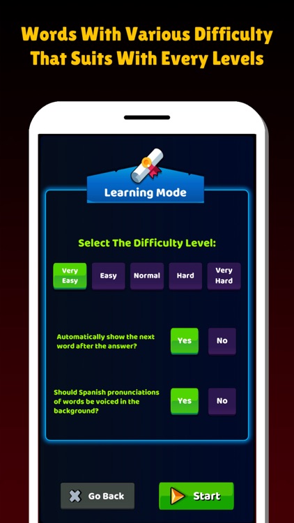 Spanish Words Learning Game screenshot-3