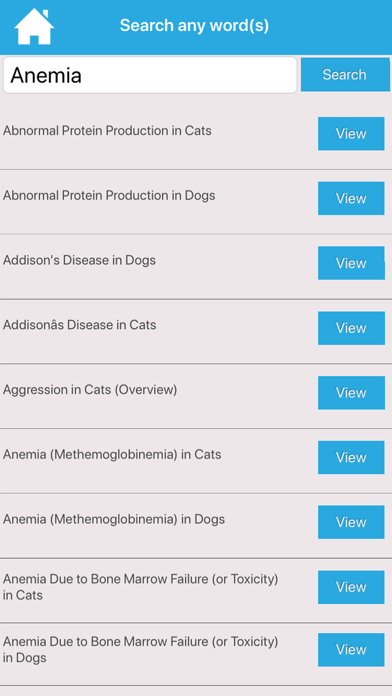 Vet Manual : Animal Diseases Screenshot