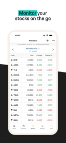 CommSec screenshot