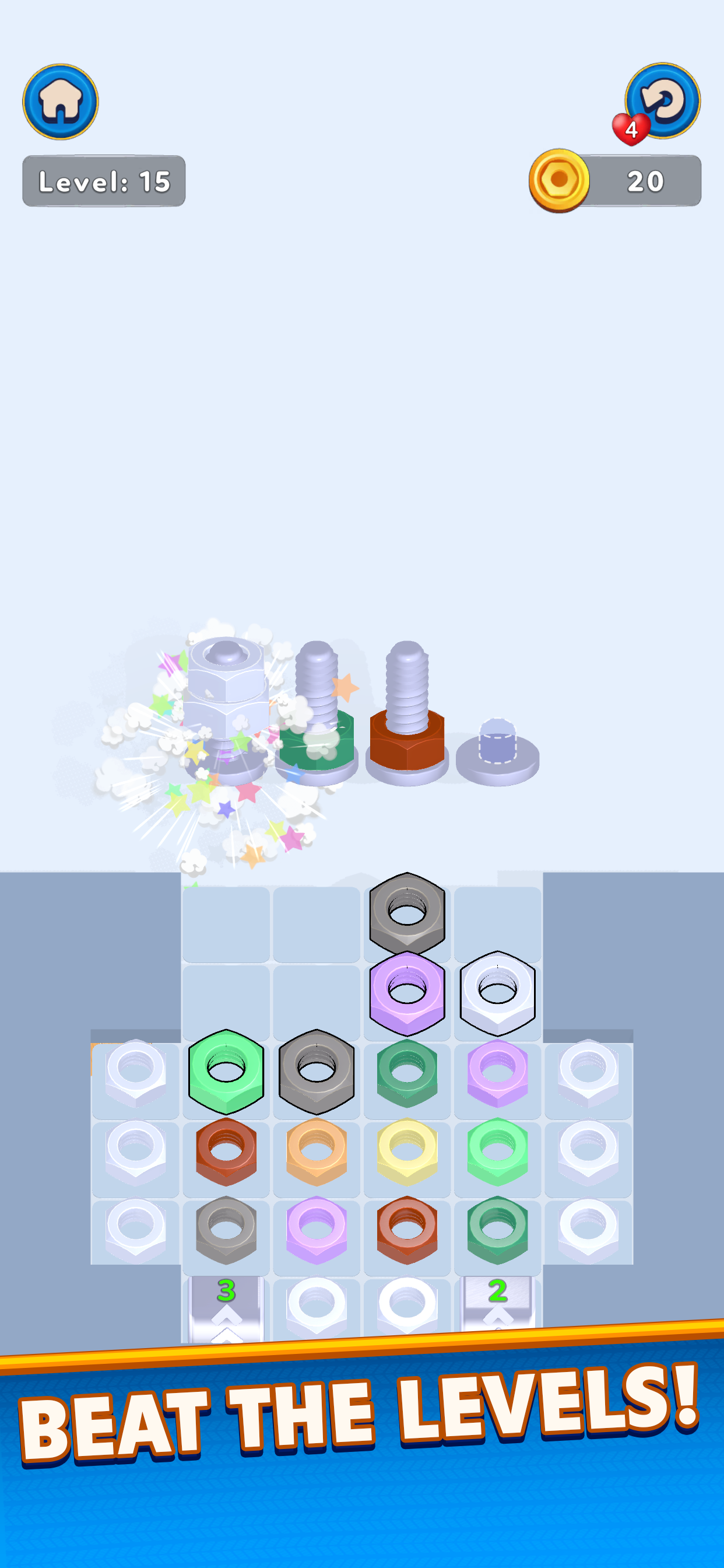 Bolts: Match and Sort screenshot 3