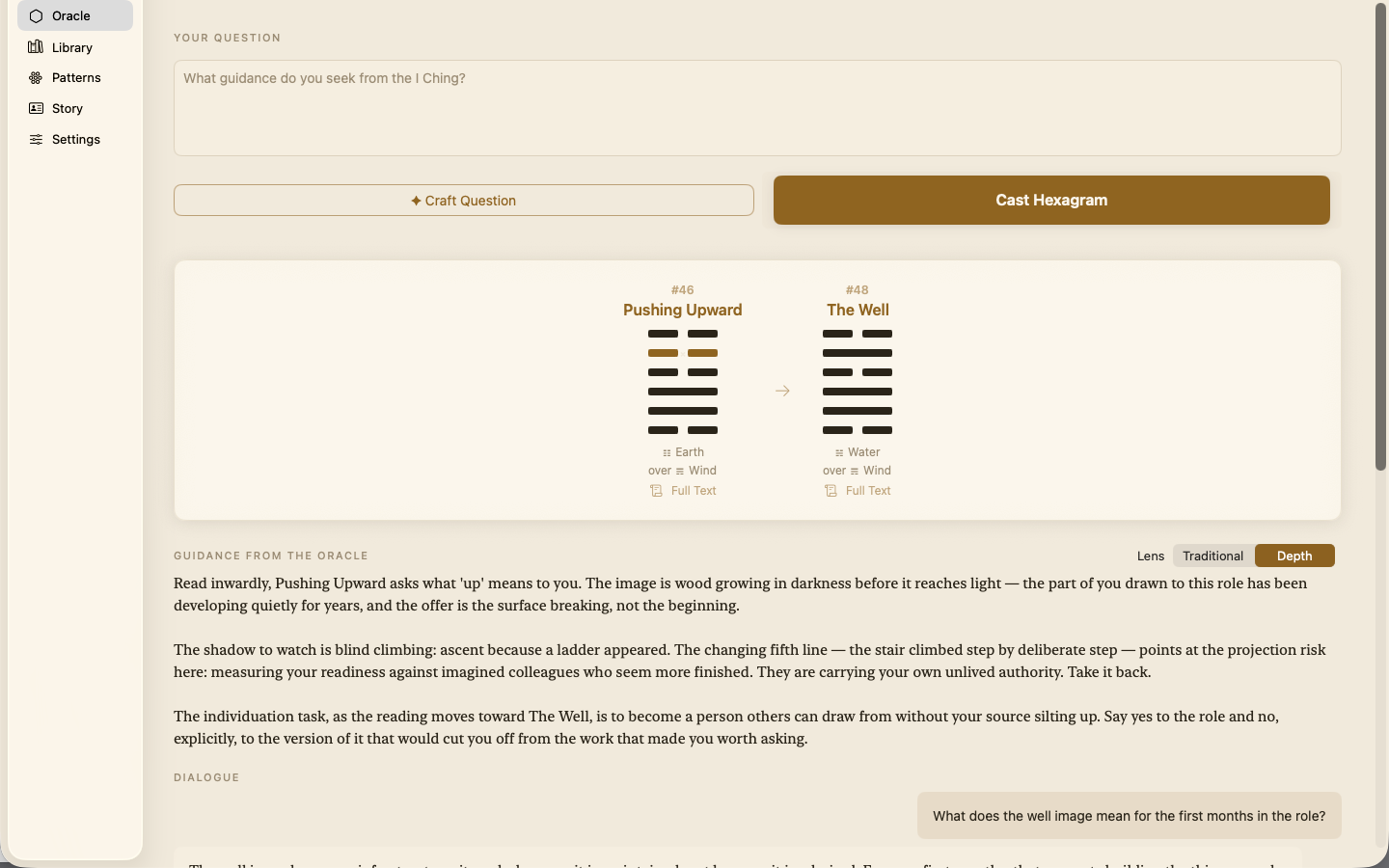 Tenets Oracle: I Ching screenshot 13