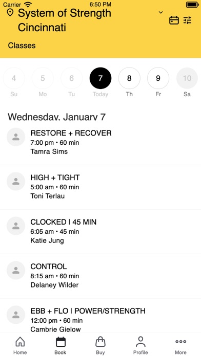 System of Strength- Fitness iPhone screenshot 2 - Health & Fitness app