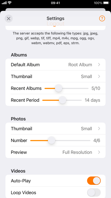 App screenshot