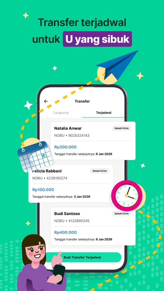 #3. nobu Go by Nobu Bank (iOS) 由: PT Bank Nationalnobu