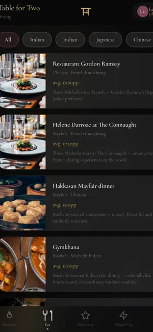 Table for Two screenshot 3