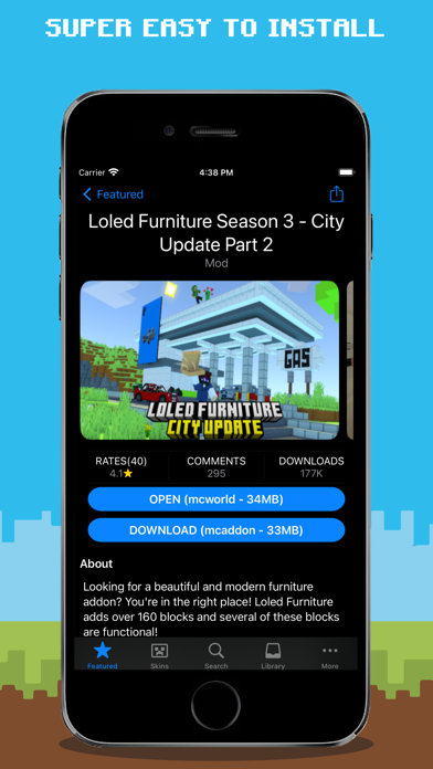 Screenshot #3 pour Master Mods For Minecraft PE