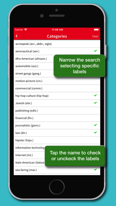 Dizionario Slang Americano Screenshot