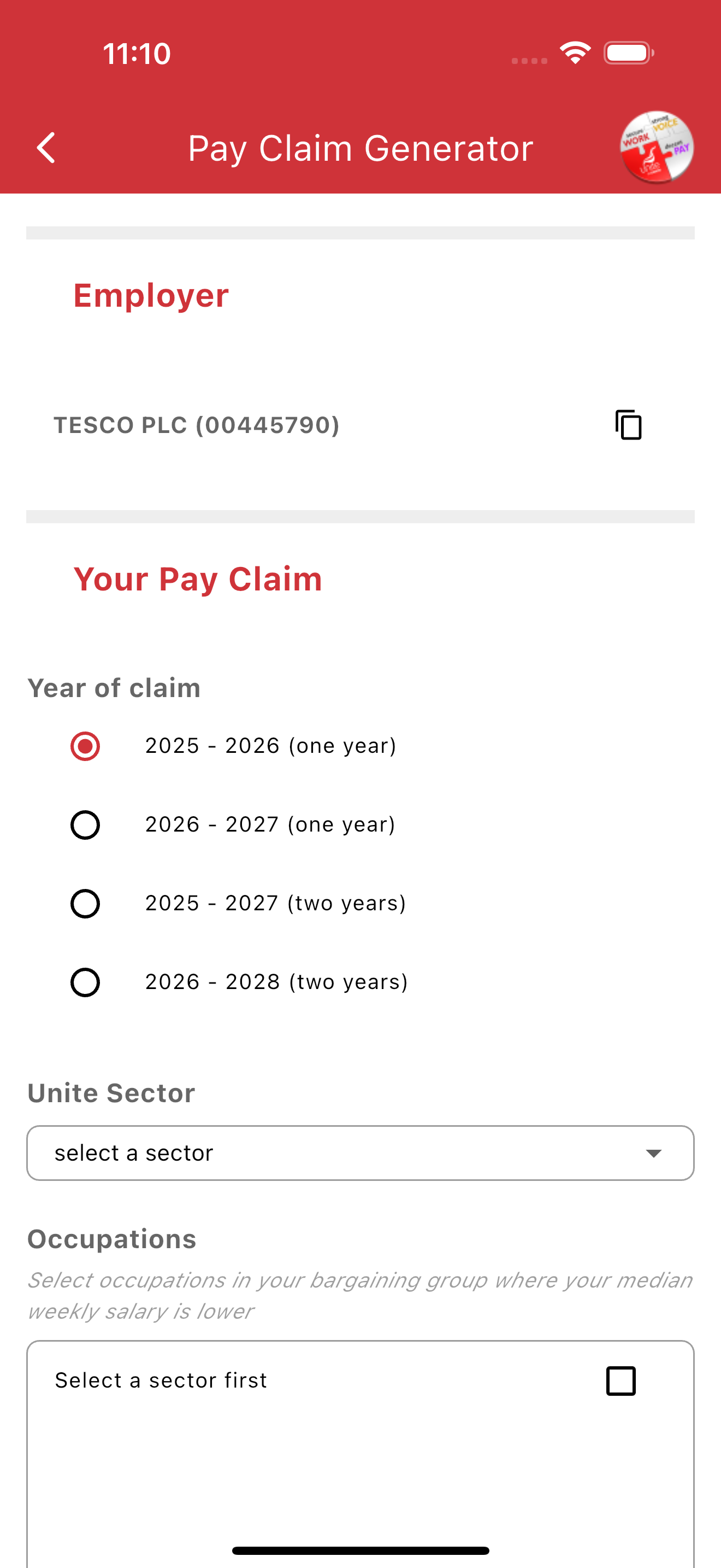 Work, Voice, Pay screenshot 2