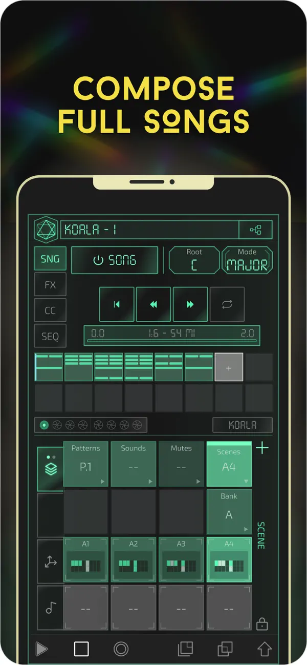 #6. Prism MIDI Sequencer (iOS) De: Tyler Quatraro