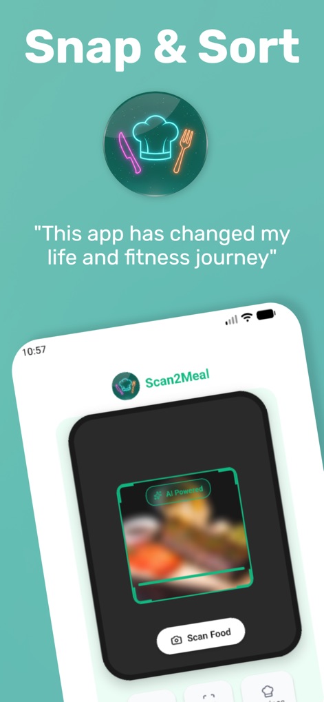 Scan2Meal: AI Food&Recipe Scan - Food & Drink App | MWM