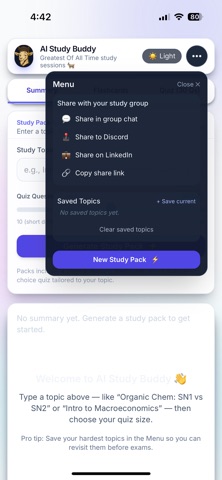 AI Study Buddy Uni Edition Screenshot 8 of 8
