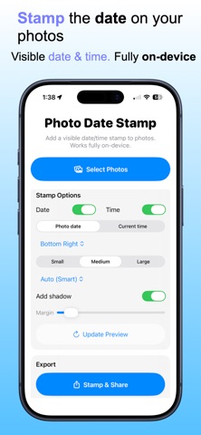 Date Stamp Photos Screenshot 2 of 4