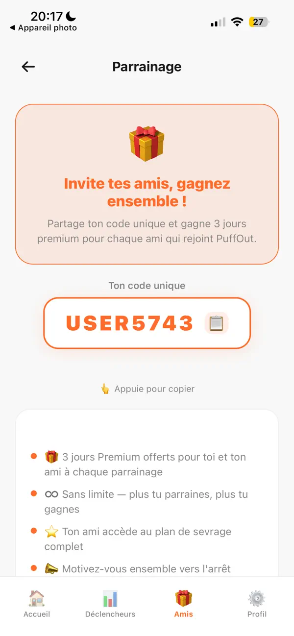 Screenshot #2 pour PuffOut - Stop Puff