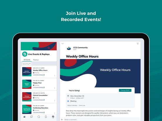 CCS Community iPad screenshot 4 - Business app