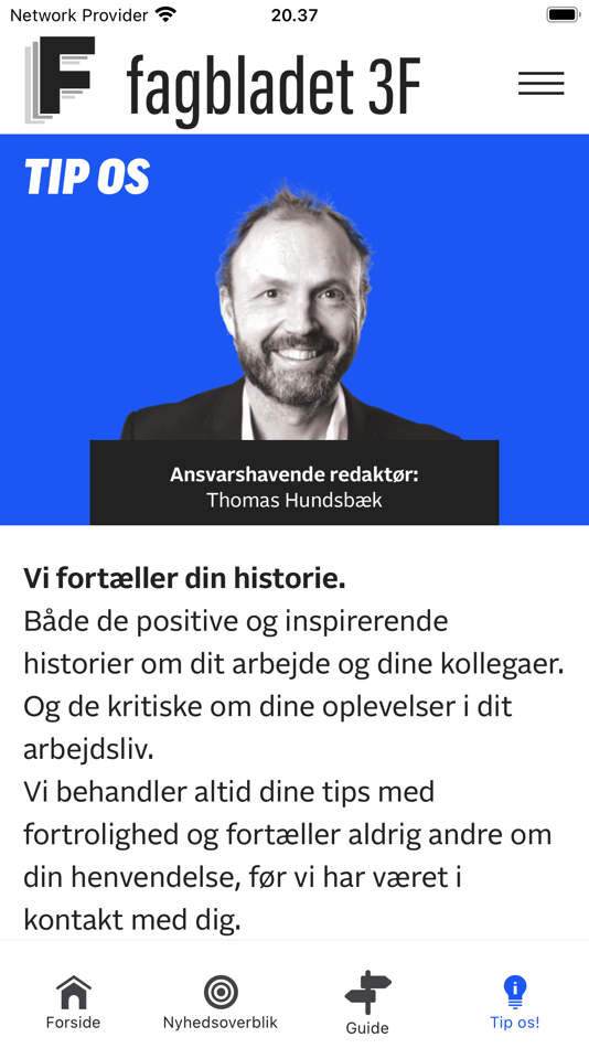 #1. Fagbladet 3F (iOS) 由: Fagligt Faelles Forbund