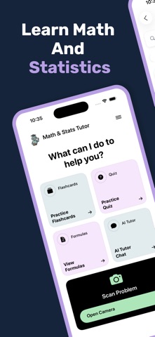 Math & Statistics Helper screenshot