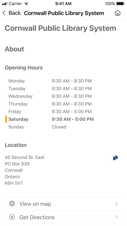 Cornwall Public Library App screenshot-4