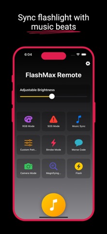 Flashlight + Magnifying Glass iPhone screenshot