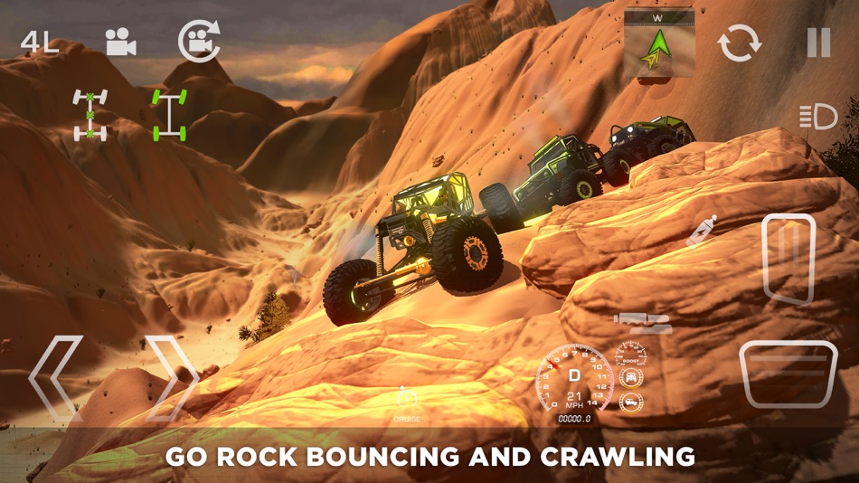 #8. 4x4 Mania (iOS) 由: Dually Games Ltd
