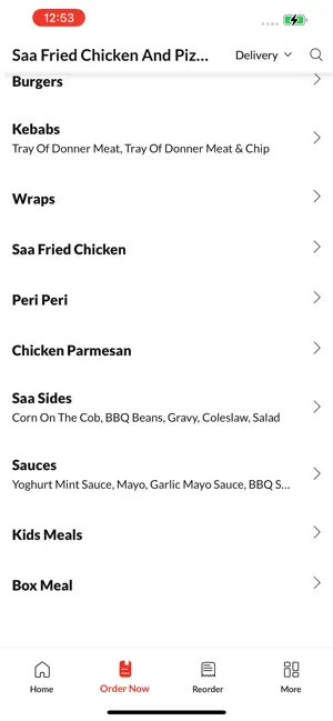 Saa Fried Chicken And Pizza screenshot 3