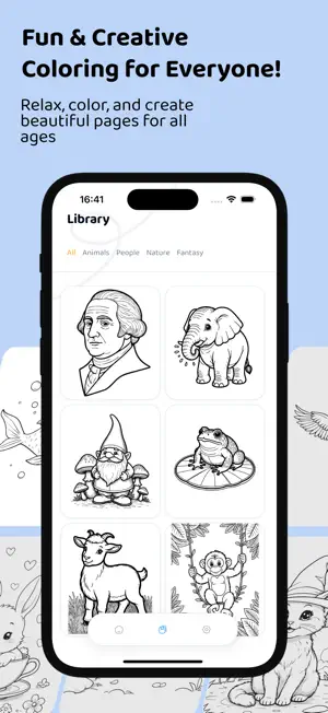 Coloring Book: Relax & Fun screenshot 2