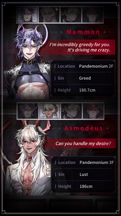 Kiss in Hell:Fantasy Otome Screenshot
