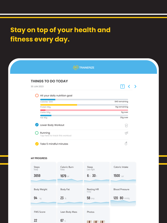 Screenshot #5 pour Fitness App (ABC Trainerize)