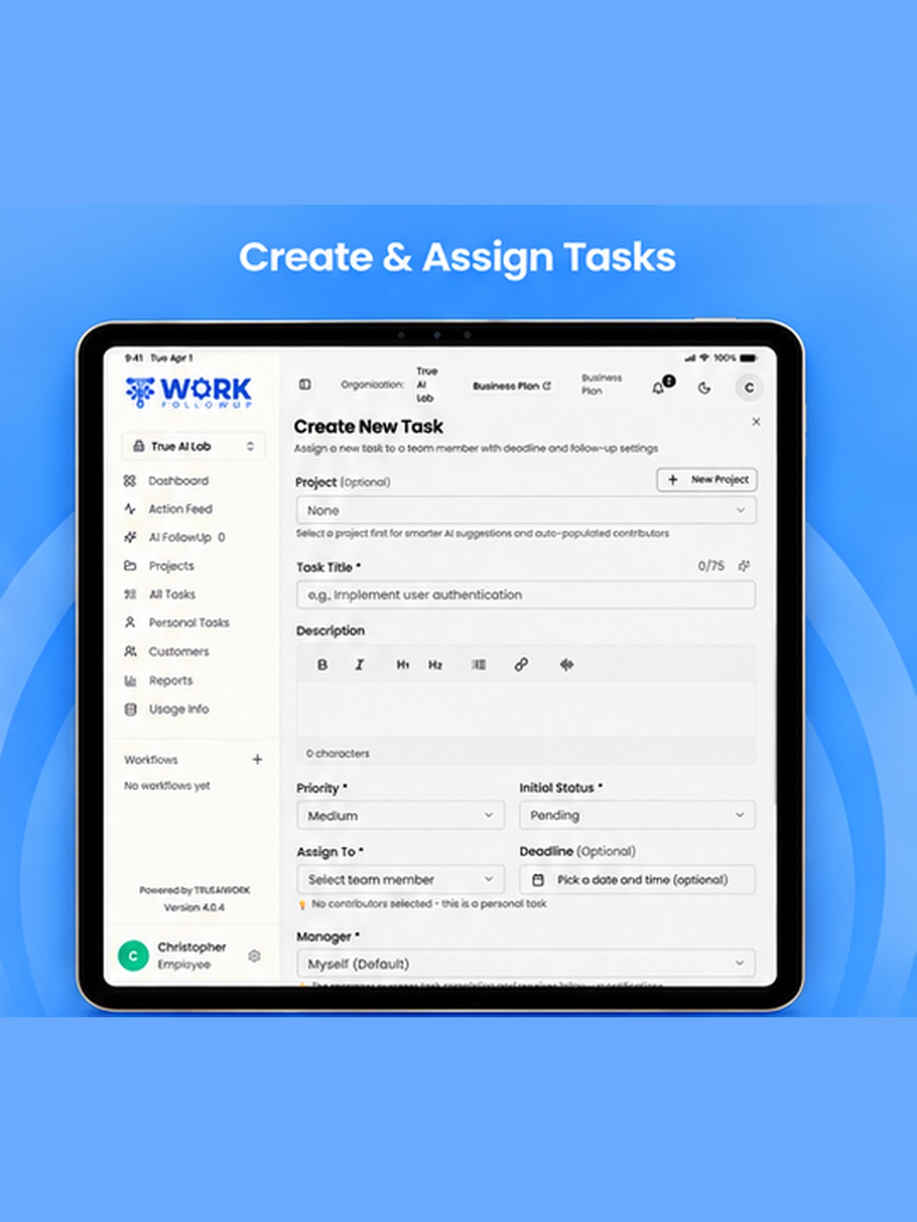 Screenshot 8 of FollowUp by TrueAIWork
