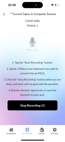 Quizly AI For TRU Screenshot 8 of 10