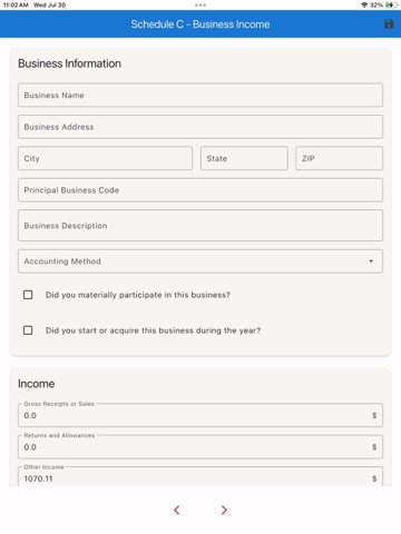 Tax Friend: Easy Tax Filing iPad screenshot