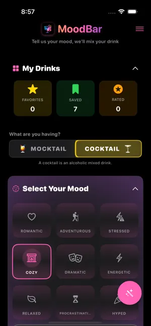 M00dBar screenshot 1
