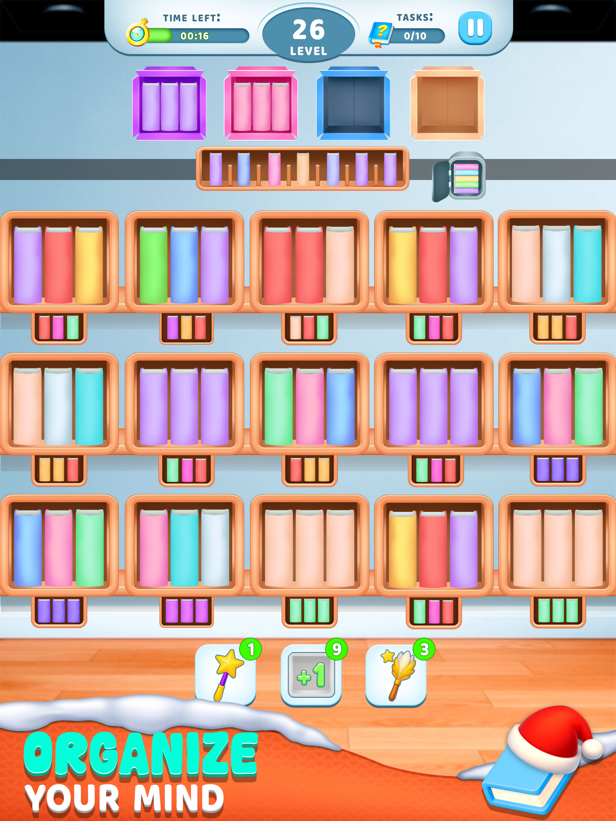 Sort Puzzle: Tidy Shelves