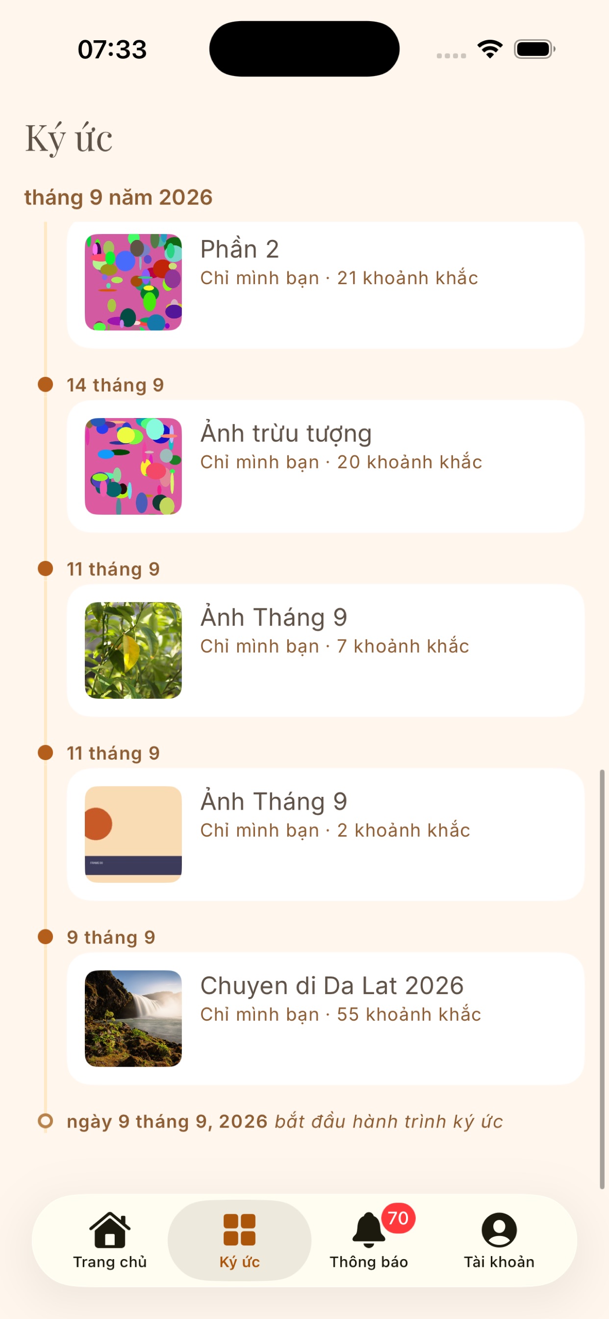 Screenshot 3 of Thiệp Ký Ức