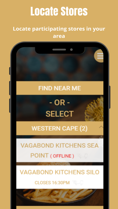 Vagabond Kitchens. Screenshot