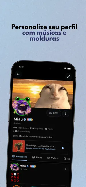 Miau: Posts, Games, and More! screenshot 2